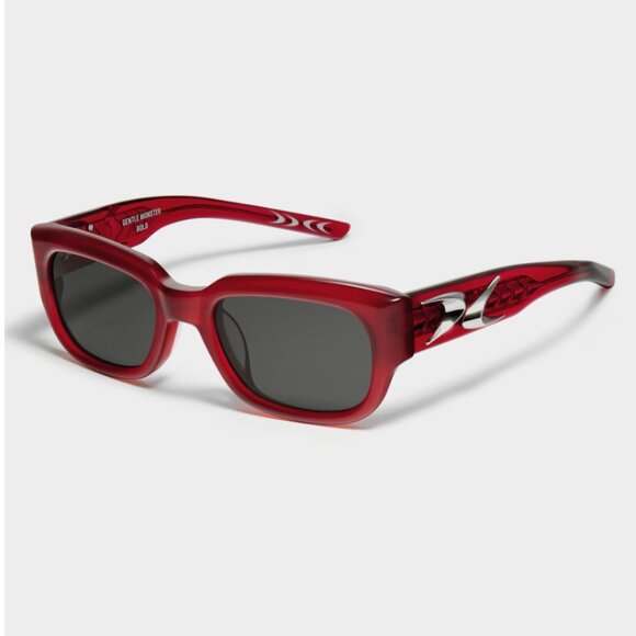 GENTLE MONSTER | Nine Part Piece RC5 Sunglasses - Red